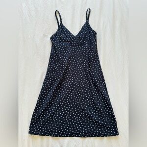 Brandy Melville Navy Floral Mini Dress